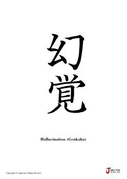 Japanese word for Hallucination